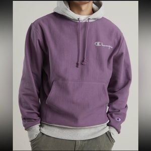 NWT Champion Premium Reverse Weave Colorblock Hoodie Sweatshirt in Medium